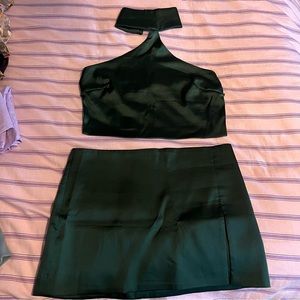 NWOT edikted skirt and top set